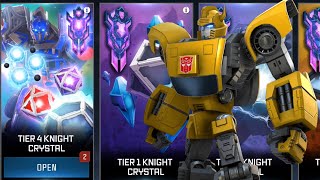 Transformers FTF 2 Tier 4 knight crystal opening