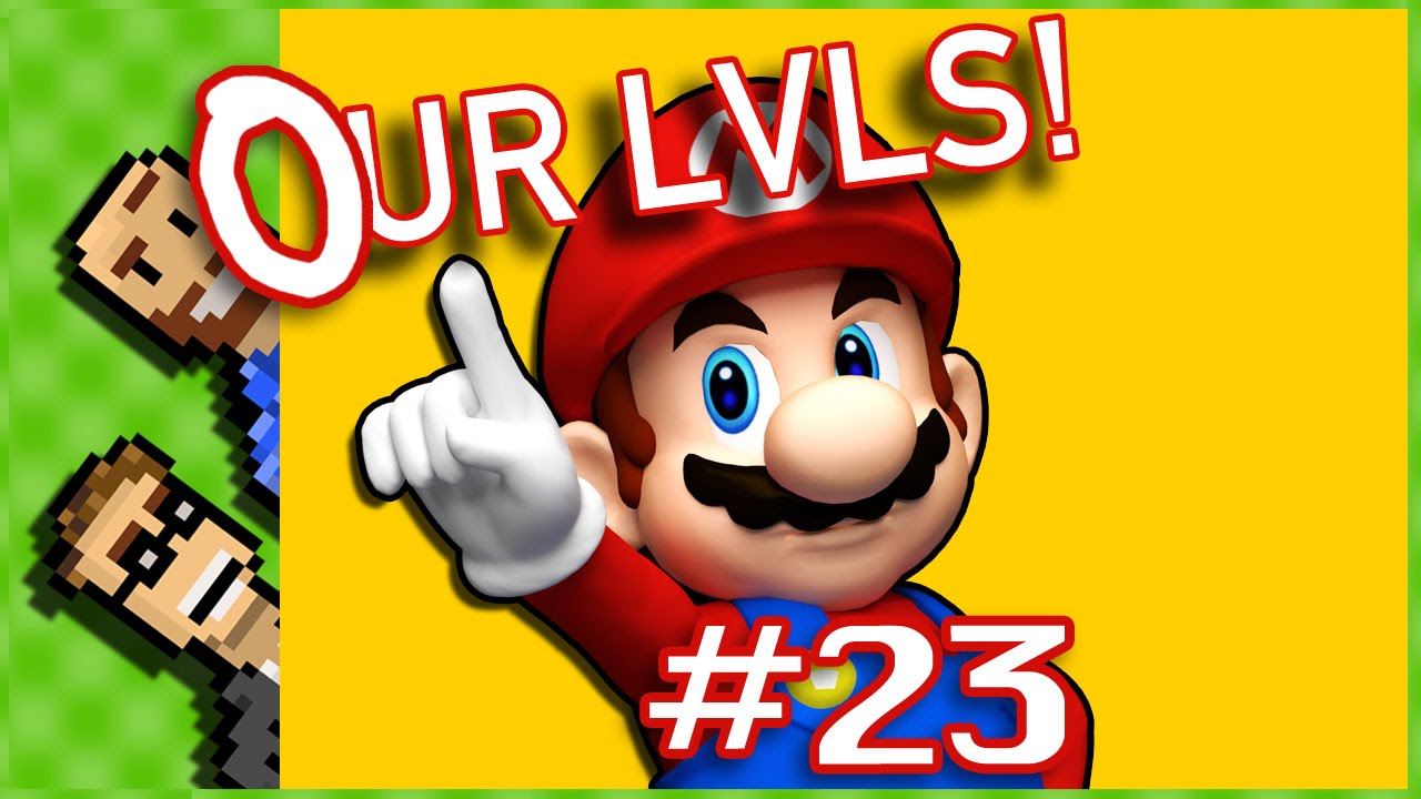 OUR Mario Maker Courses! (#23) | Let's Play Super Mario Maker in The Basement