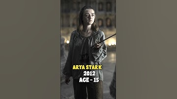 Game of Thrones Season 2 Characters Then vs Now || #gameofthrones #aryastark