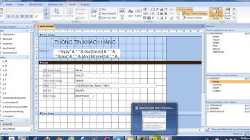 Cùng Học Access || VIDEO hướng dẫn Quản Lý Bán Hàng Bằng Access Bài 3 Form