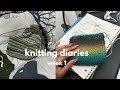  knitting diaries   week 1 of becoming a full time designer maybe sorta kinda  the bell skirt