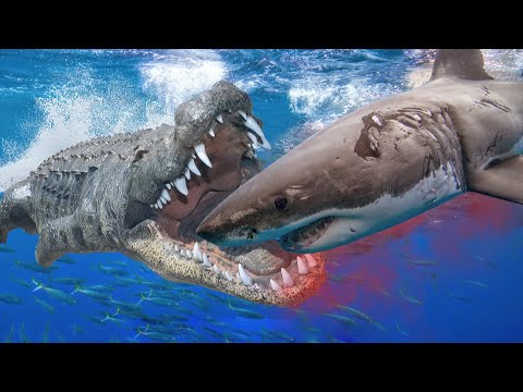 Для Него Акулы лишь закуска. Этот Крокодил покорил даже Океаны !!!