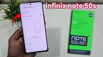 How to show back buttons in infinix note 50s 5g | Infinix note 50s side se back kaise kare