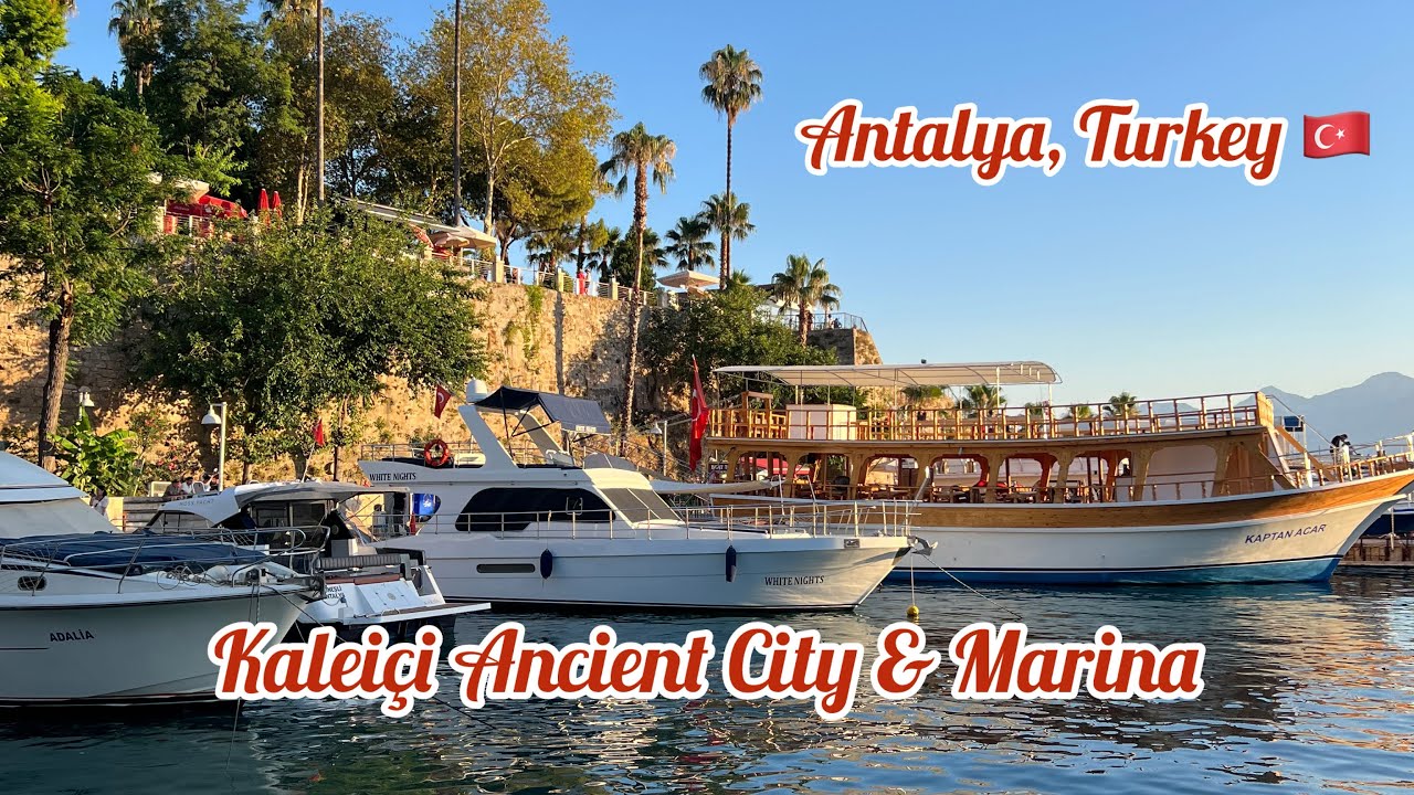 Kaleiçi Ancient City & Marina, Antalya, Turkey 🇹🇷    #antalya # Turkey #turkiye #muratpaşa 