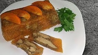 Куриная печень в желе из хурмы - на праздничный стол! / chicken liver - an yummy recipe Куриная печень в желе из хурмы - на праздничный стол! / chicken liver - an yummy recipe