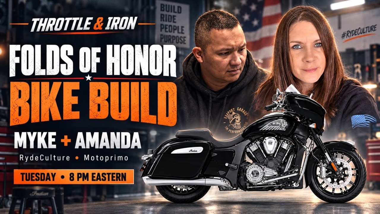 RydeCulture, an Indian Dealership & Folds of Honor — Myke Sampayo + Amanda