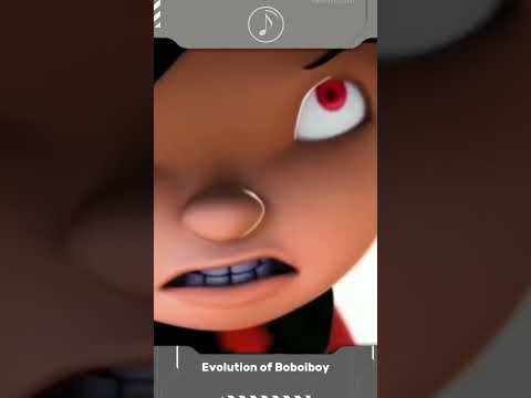 Evolution of Boboiboy