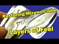 Golf Club Restoration - How to restore the chrome finish on a set of MIZUNO golf club irons