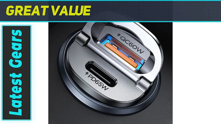 MRGLAS 125W USB C Car Charger Review: Super Fast Charging on the Go!