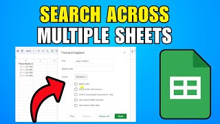 How To Search Across Multiple Sheets In Google Sheets (2026) (Best Method)