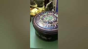 NGHỆ THUẬT KHẢM ỐC XÀ CỪ ĐỘC ĐÁO TRÊN TRÁP TRÒN