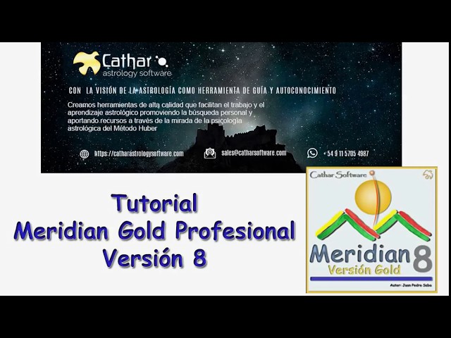 Tutorial Meridian 8 -  4 Configuracion (Parte 2)