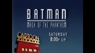 Cartoon Networks Cartoon Theater - Promo - Batman Mask Of The Phantasm 1999