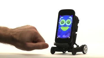 Android | Iphone Robot Lucy Character App gets Poked in the Eye - Funny Cute Oddwerx oddworx