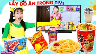 Kieu Chinh | Lấy Đồ Ăn Trên Tivi 💗 Get Food From The TV