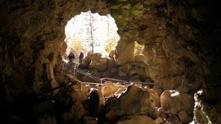 Massive Lava River Cave - Newberry National Volcanic Monument, Oregon