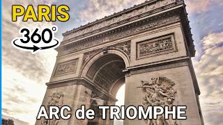 Paris L'arc de Triumph 360° | VR / 4K