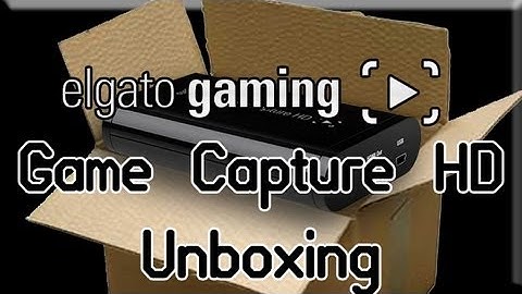 Unboxing and Setup of the Elgato Game Capture HD (PS3 & Xbox 360 Recorder HDMI)