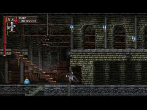 Psp 悪魔城ドラキュラ Xクロニクル Stage2 Castlevania The Draculax Chronicles Youtube