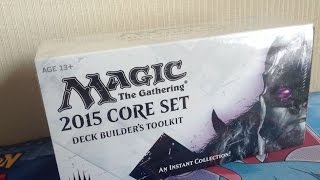 Magic The Gathering 2015 Core Set Tool-Kit Opening!!