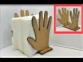 How To Make a Napkin Holder Out of Cardboard