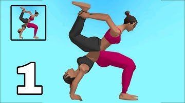 Couples Yoga Gameplay Walkthrough || Level 1-7 || Part 1 || {Android} By Voodoo