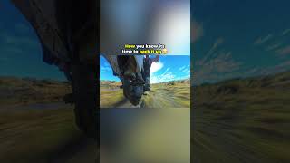 how you know its time to pack it up #closecall #yz450f #dirtbike #wheelie #jump