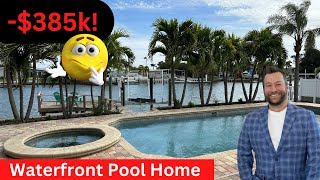 Inside a Waterfront St Pete Beach Florida Home For Sale with Recent Price Reduction Market Corrects