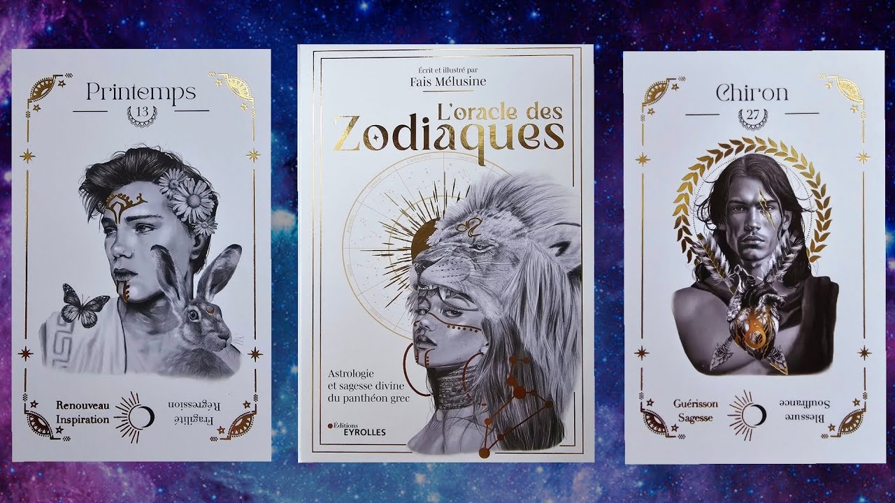 Affiche Décorative Licorne Et Zodiaque - Art Mural Maison, Style Vintage, Taille Variable