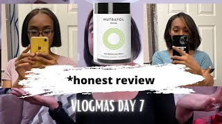 How I GREW MY HAIR + Nutrafol Review BEFORE & AFTER| Vlogmas Day 7