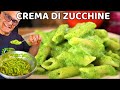 PASTA CREMA di  ZUCCHINE con LA PATATA ricetta penne alla crema di zucchine