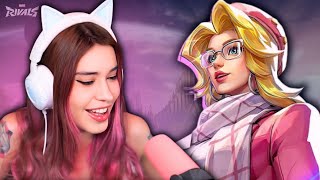 CHICA TRANS JUEGA RIVALS 🥵 CRYSTAL MOLLY JUEGA MARVEL RIVALS 