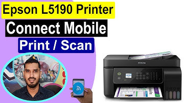 Epson L5190 Printer Mobile Printing & Scanning II Epson L5190 Wifi Setup / Wireless Setup To Mobile