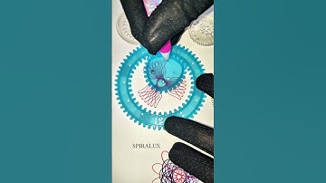 Relaxing Pattern Loop 🎨 satisfying #spirograph #asmr #art #relaxing #spiralux