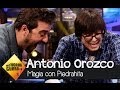 El Hormiguero 3.0 - Antonio Orozco se queda boquiabierto ante la magia de Piedrahita