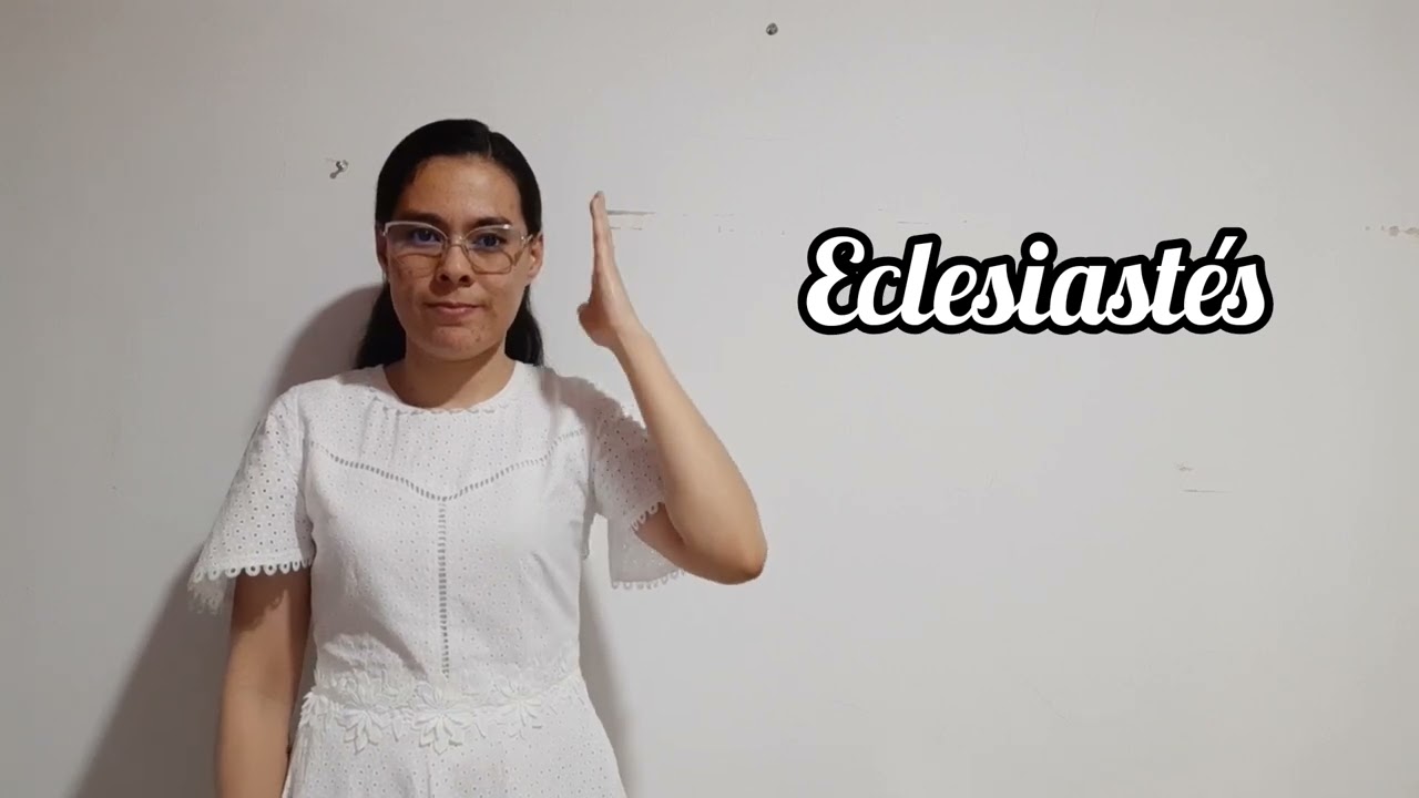 Aprende La Santa Biblia 📖 En Lengua De Señas Colombiana, LSC