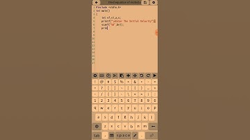 C Program to solve 3rd Equation of Motion C language tutorial for beginners #shorts #c_language