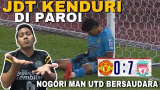 Nogori Manchester Utd Bersaudara | JDT Kenduri Gol Di Paroi 7-0 Ikot Jejak Liverpool !!!