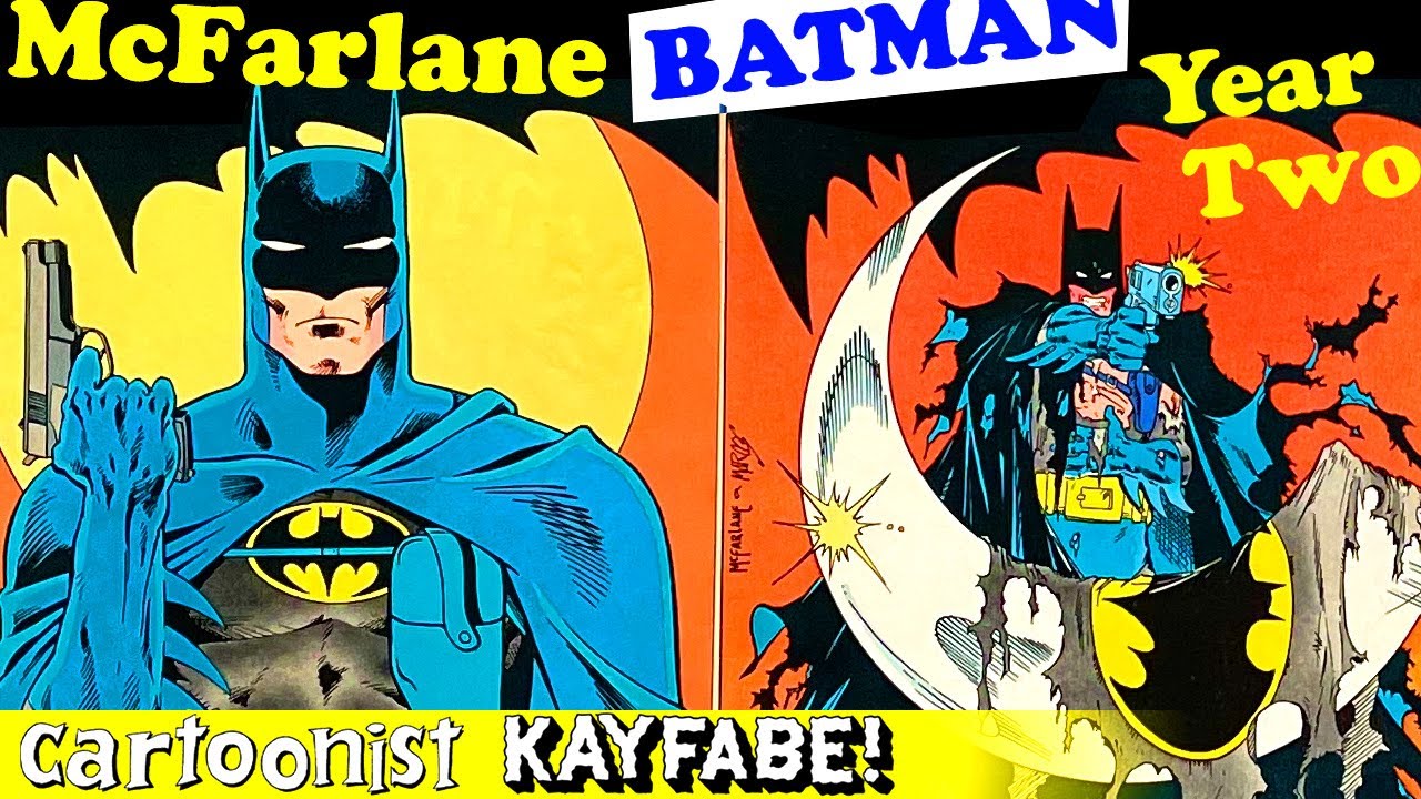 Todd McFarlane DRAWS Batman: Year Two - Batman's Got a Gun! - YouTube