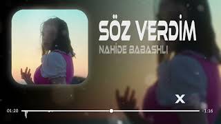 Nahide Babashlı - Söz Verdim (Furkan Demir Remix) Söz Verdim Gitmicem Seni Üzmem.