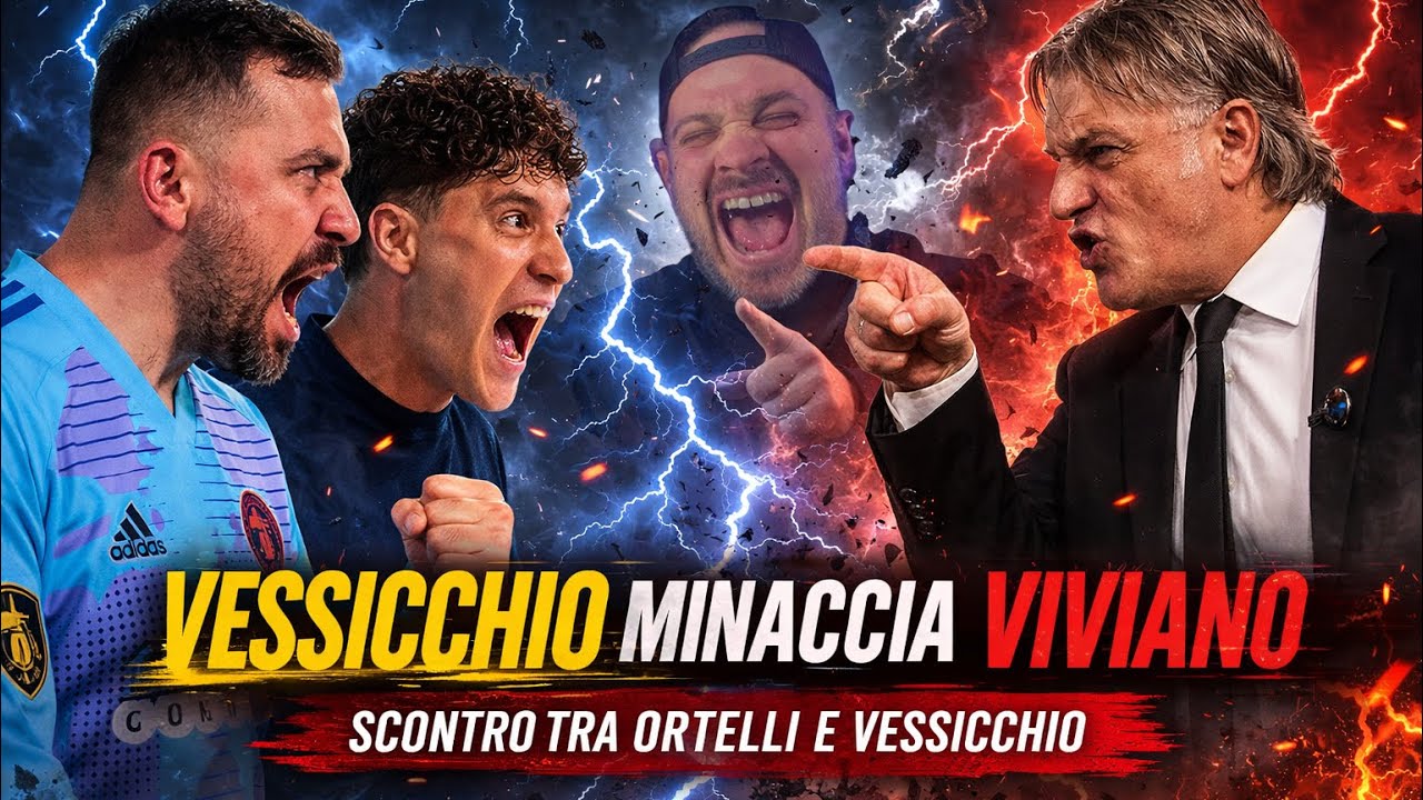 VESSICCHIO CONTRO TUTTI🔥MINACCE A VIVIANO E INSULTI A ORTELLI😂COME LI ABBIAMO RIDOTTI😂FANTASTICO😂😂