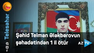 Şəhid Telman Ələkbərovun Şəhadətindən 1 Il Ötür
