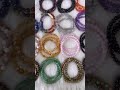 Crystal Round 6MM Bracelets Starting ₹450 💎 Fluorite, Amethyst & More