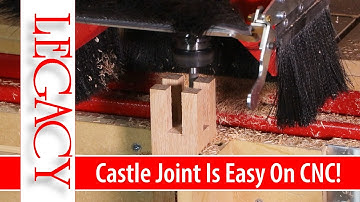 Three problems when making Castle Joints On A CNC - Problem Solving With Legacy Woodworking