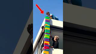 This is the tallest Lego tower in the world!