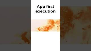 App first execution screenshot 3