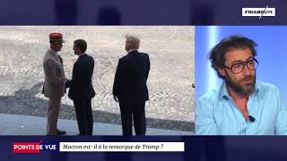 Macron est-il à la remorque de Trump ?