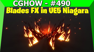 Blades FX in UE5 Niagara Tutorial | Download Files