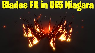 Blades FX in UE5 Niagara Tutorial | Download Files screenshot 5