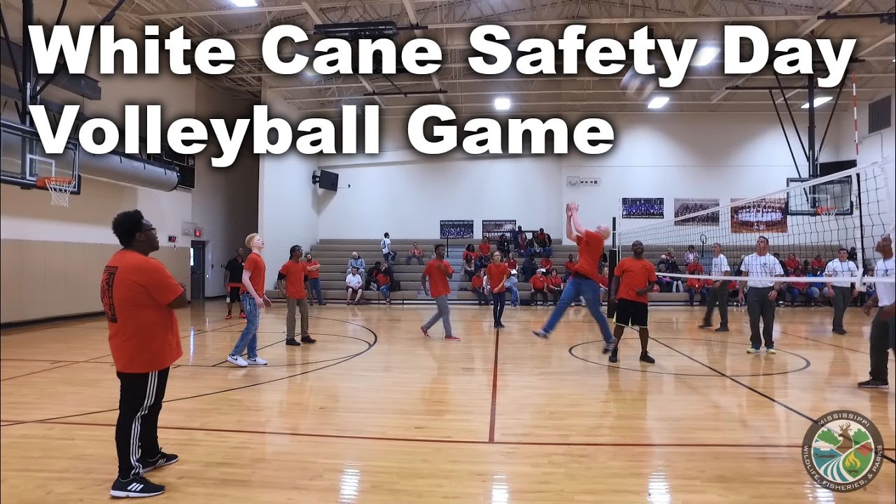 MDWFP White Cane Safety Day Volleyball Game YouTube